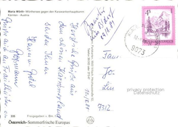Maria Woerth Woerthersee mit Karawanken Fliegeraufnahme – Bild 2