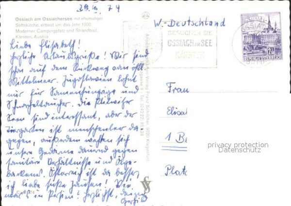 Ossiach am Ossiachersee Stiftskirche Fliegerauf – Bild 2
