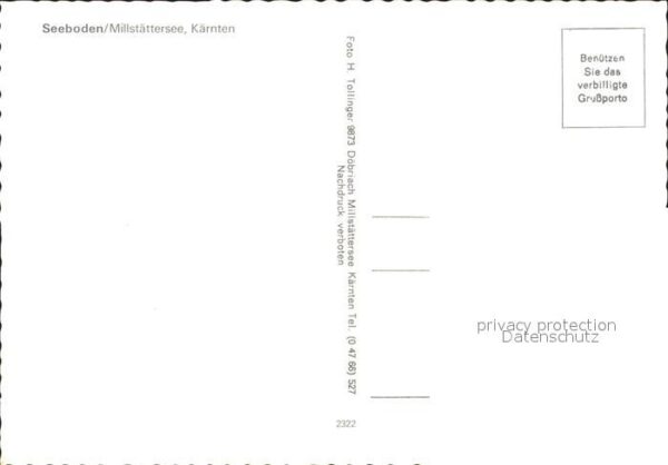 Seeboden Millstaettersee mit Millstättersee Fliegeraufnahme – Bild 2