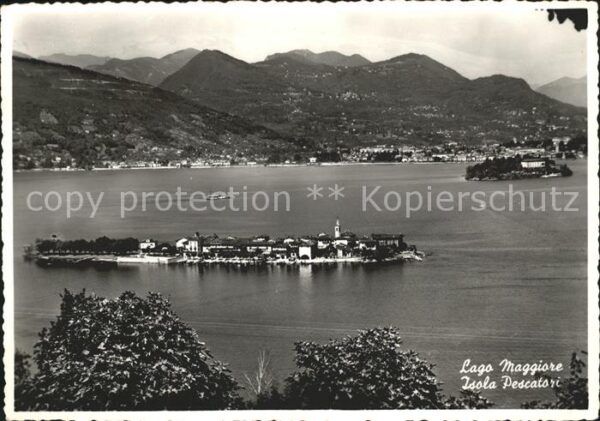 Lago Maggiore mit Isola Pescatori