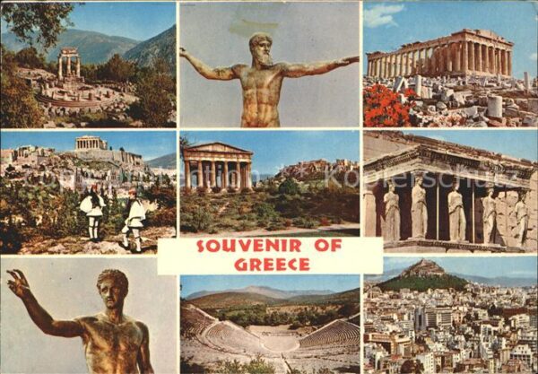 Athenes Athen Das antike Griechenland Tempel Amphithe