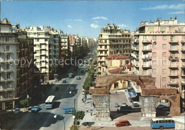 Thessaloniki Galeriusbogen Egnatiastrasse
