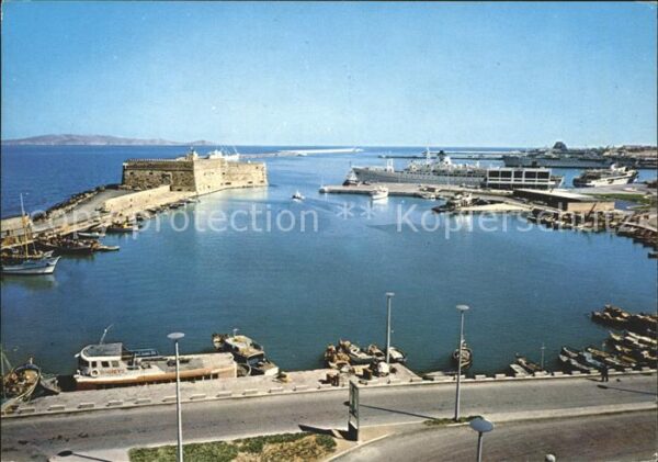 Heraklion Iraklio Hafen Passagierschiff