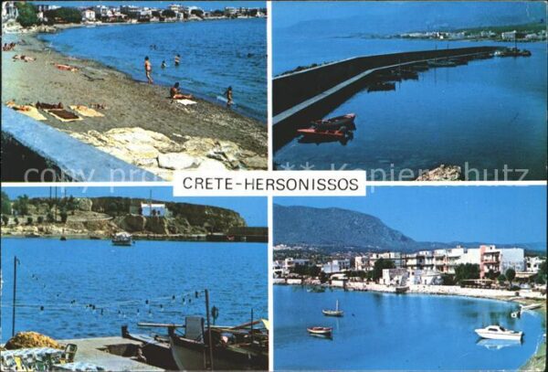Hersonissos Limenas Chersonisou Strand Hafen Mole