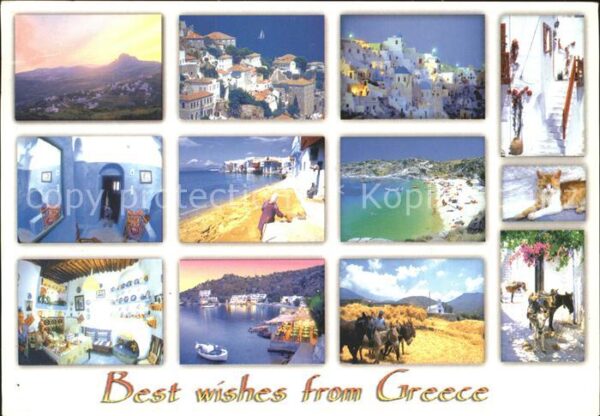 Griechenland Greece Impressionen Urlaubsinseln Strand Katze