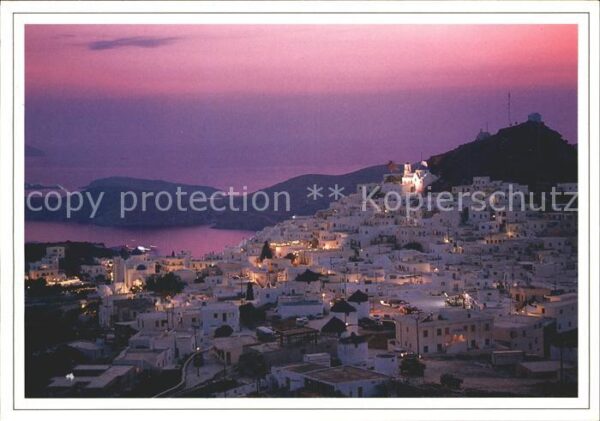 Chania Insel Kreta Panorama Abendstimmung