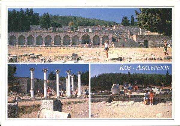 Asklepeion Archäologische Stätte Tempel Ruine Anti