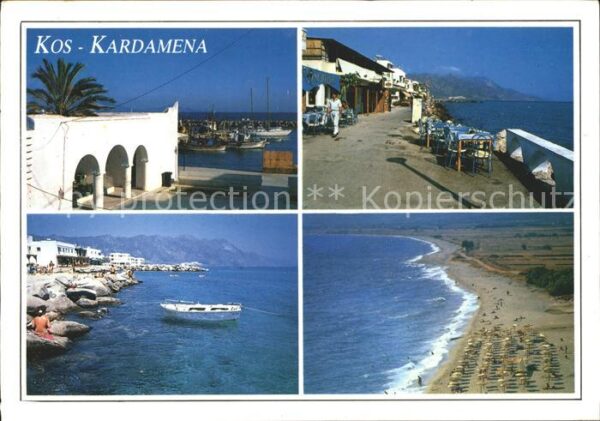 Kardamena Teilansichten Hafen Strand