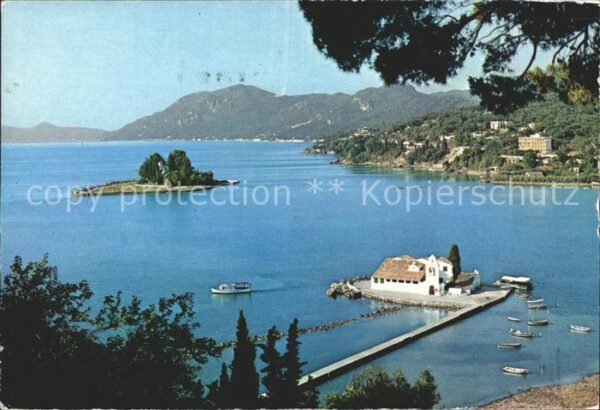 Corfu Korfu Pontikonissi Mäuseinsel