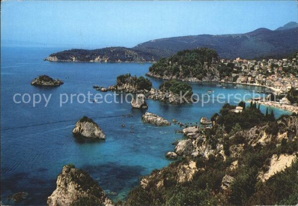 Parga Panorama Küste