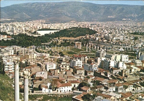 Athenes Athen Blick über die Stadt
