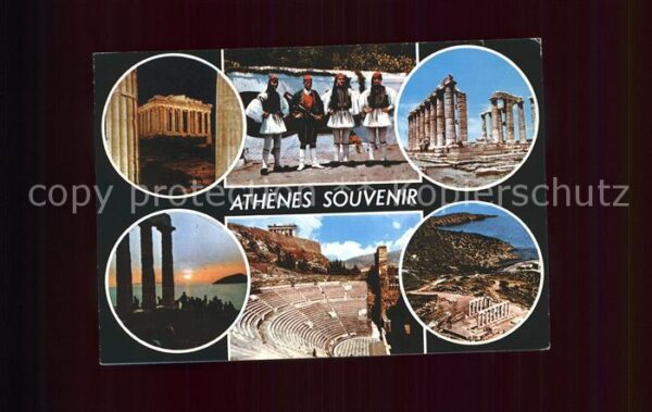Athenes Athen Akropolis Tempel Ruine Antike Amphithea