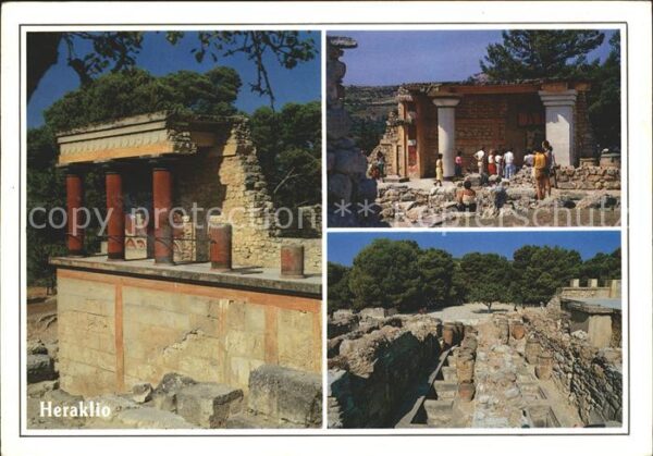 Heraklion Iraklio Tempel Ruine Antike