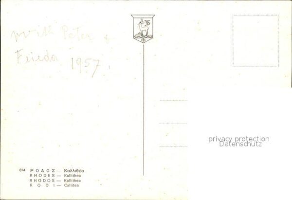 Kalithea Rhodos Malerischer Winkel – Bild 2