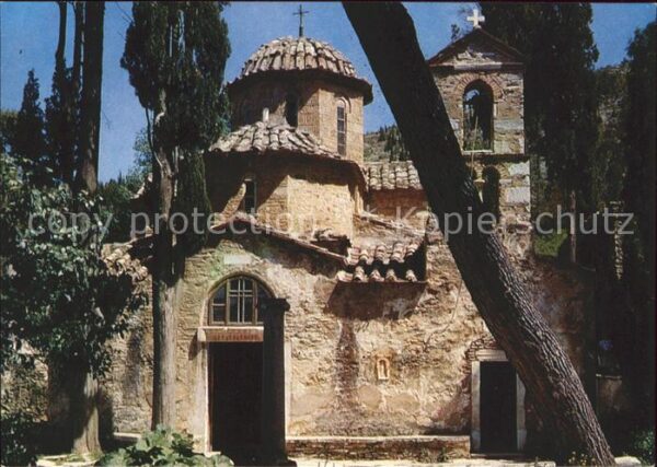 Athenes Athen Kirche Kloster Kessariani