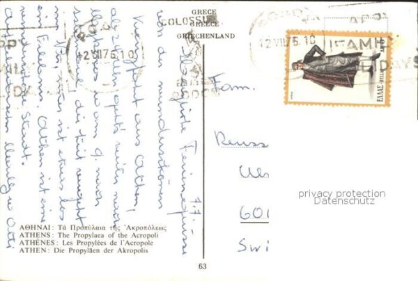 Athenes Athen Propyläen der Akropolis – Bild 2