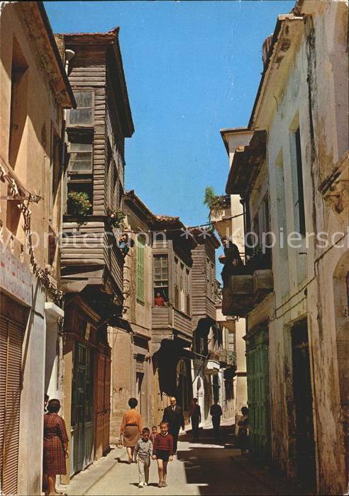 Rethymno Kreta Malerische Strasse