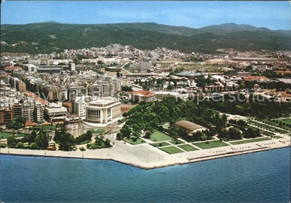 Thessaloniki Panorama Weisse Turm Fliegeraufnahme