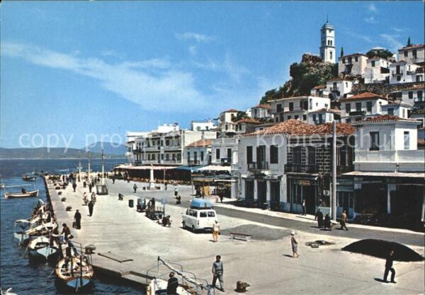 Poros Partie am Hafen