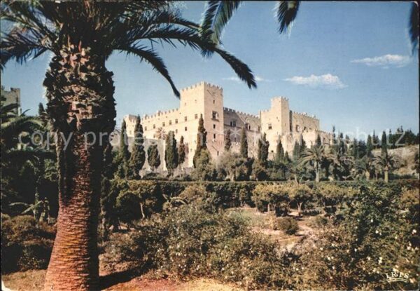 Rhodos Rhodes Aegaeis La Tour des Chevaliers Turm der Ritter