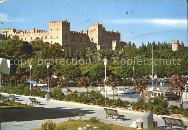 Rhodos Rhodes Aegaeis Palais des Chevaliers Ritterpalast