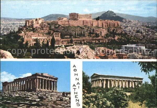 Athens Athen Kunstdenkmäler Alten