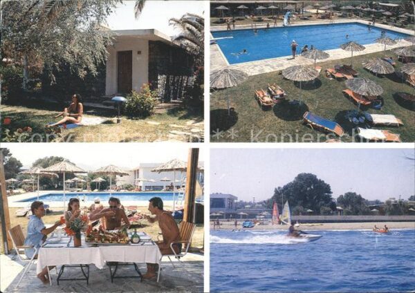 Kreta Crete Beach Hotel Bungalows Motorboot