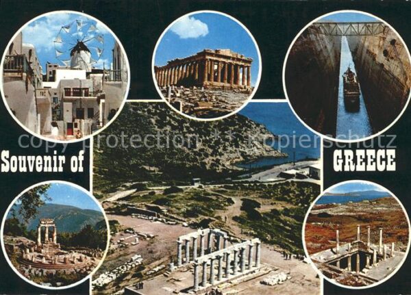 Griechenland Greece Ruine Schiff Mühle