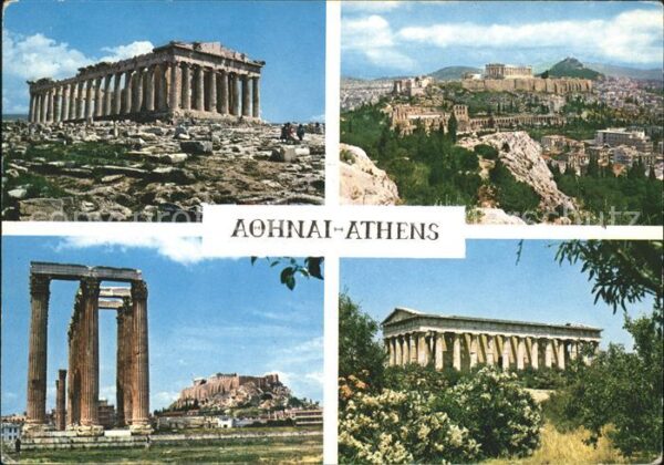 Athens Athen Kunstdenkmäler