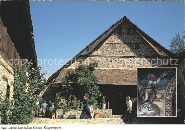 Zypern Cyprus Ayios Ioannis Lambadistis Church Kalopa