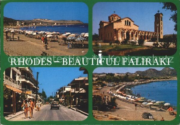 Rhodos Rhodes Aegaeis Faliraki