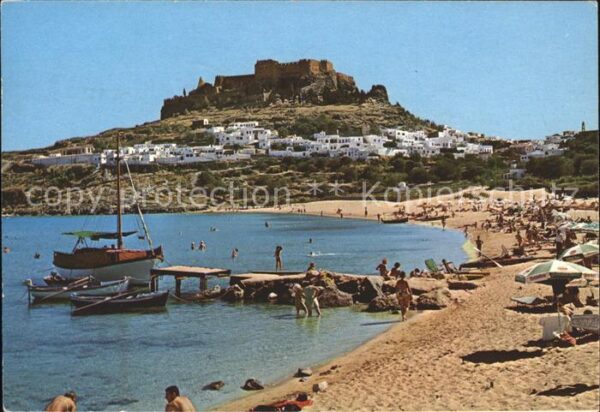 Rhodos Rhodes Aegaeis Lindos