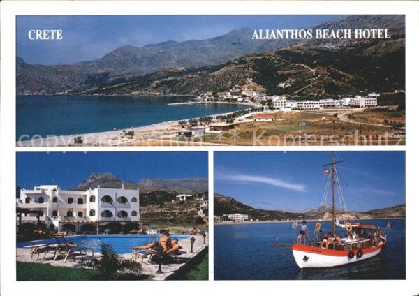 Kreta Crete Alianthos Beach Hotel Plakias