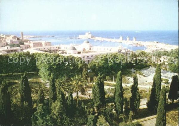 Rhodos Rhodes Aegaeis Hafen Palast