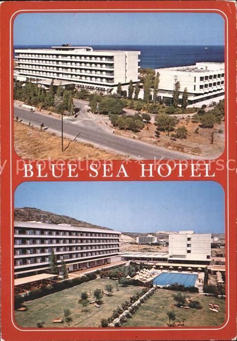 Rhodos Rhodes Aegaeis Blue Sea Hotel