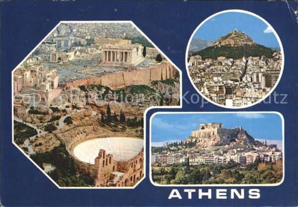 Athen Griechenland Teilansichten