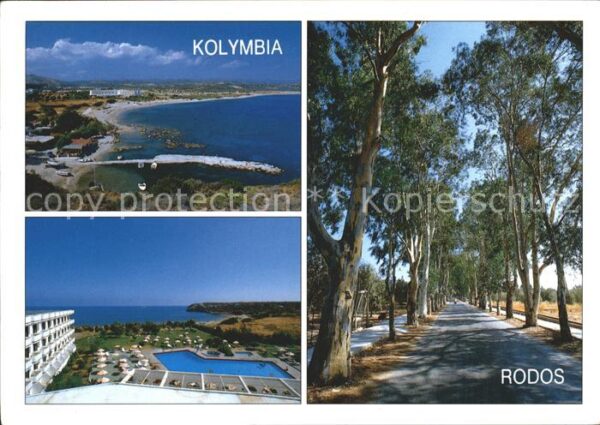 Rhodos Rhodes Aegaeis Kolymbia Hotel Strand