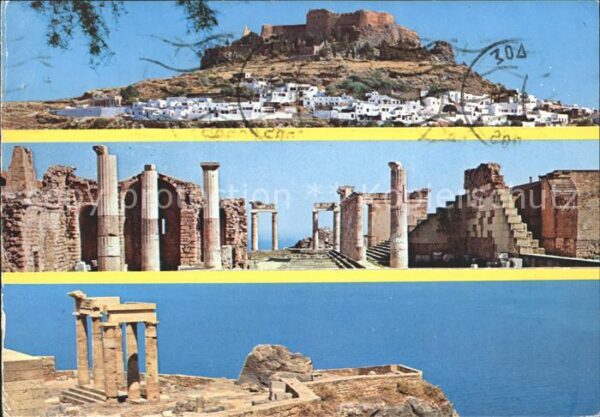 Rhodos Rhodes Aegaeis Lindos