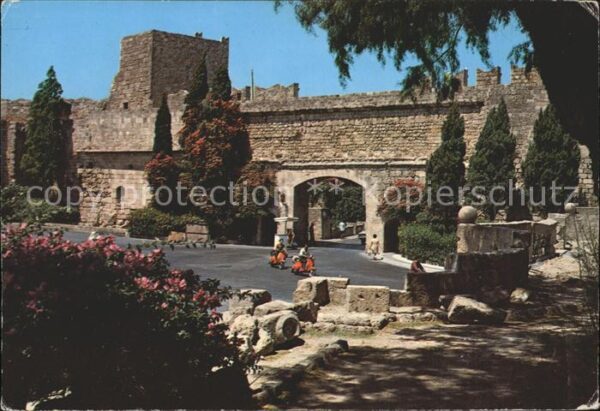 Rhodos Rhodes Aegaeis Tor Freiheit