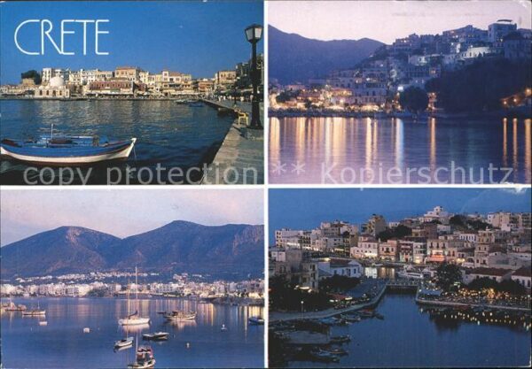 Kreta Crete Teilansichten