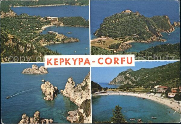 Corfu Korfu Kepkypa Paleokastritsa
