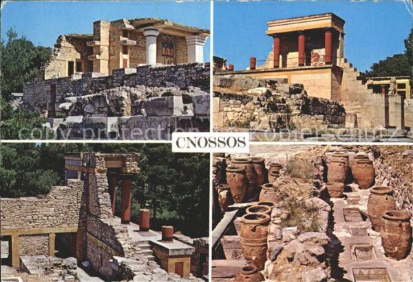Cnossos Kreta Ruine Vase
