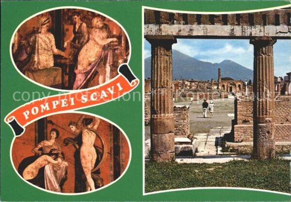 Pompei Scavi Ruine Mosaik Villa Misteri Tempio