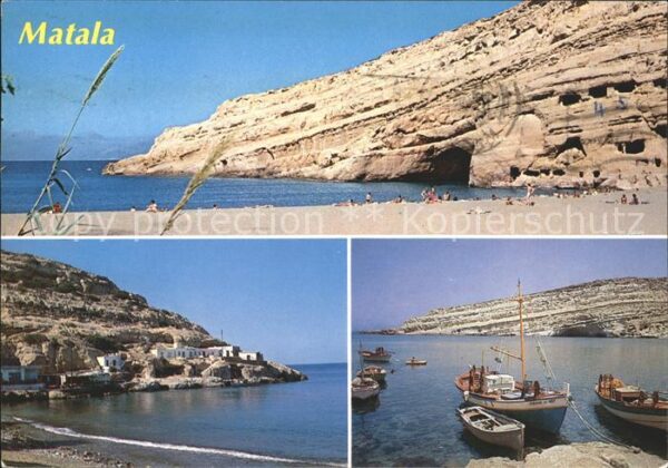 Matala Boote Strand