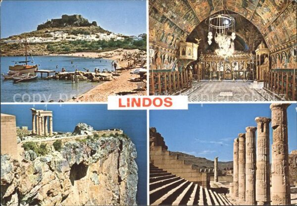 Lindos Lindo Ruine