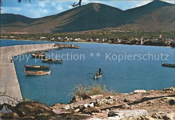 Kreta Crete Hersonissos Hafen