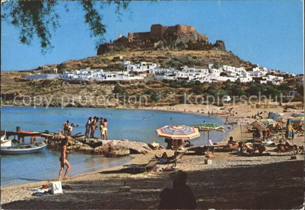Lindos Lindo Strandleben