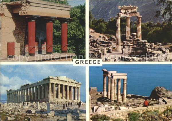 Griechenland Greece Ancient Monuments