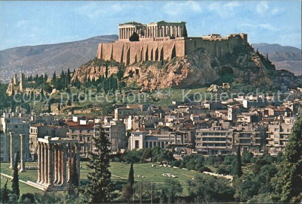 Athen Griechenland Jupiter Tempel Akropolis