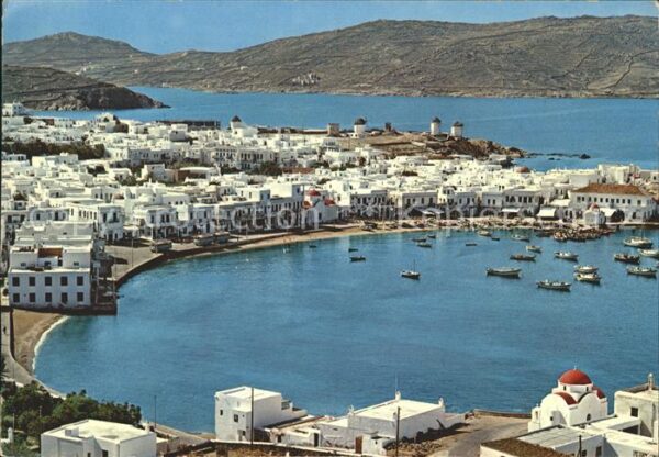 Myconos Ort Hafen